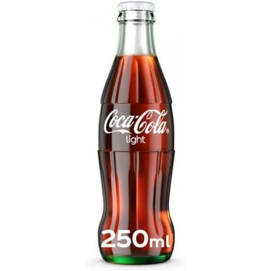 كوكاكولا لايت زجاج250مل*6 حبة (نصف درزن)