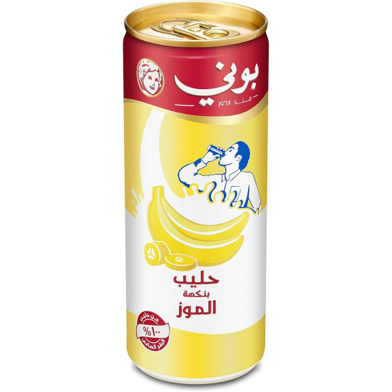 بوني حليب بالموز 24 حبة *250 مل (كرتون)
