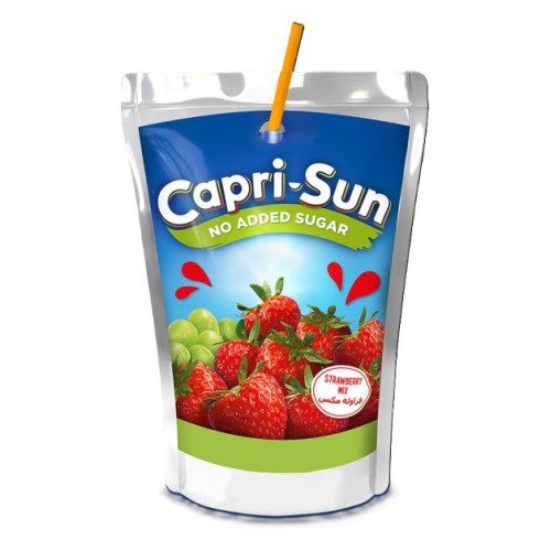 عصير كابريسن فراولة 200مل*40 حبة (كرتون)