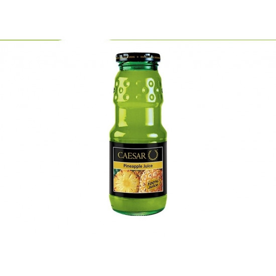 عصير سيزار اناناس زجاج 250مل*24 حبة (كرتون)