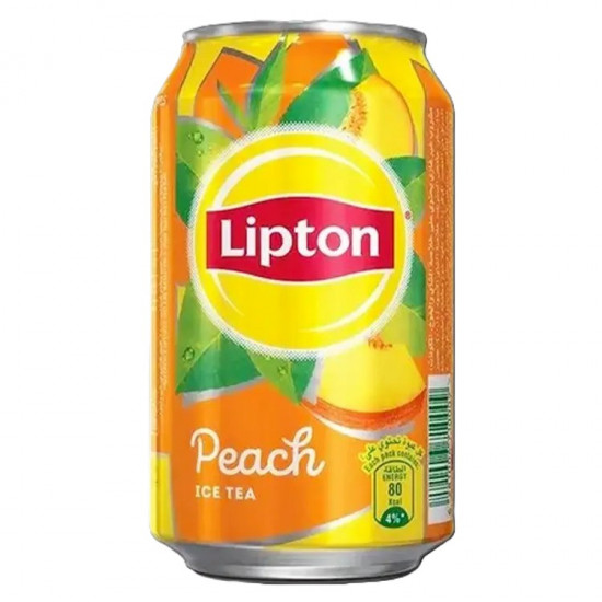 ايس تى ليبتون خوخ 315 مل*24 حبة (كرتون)