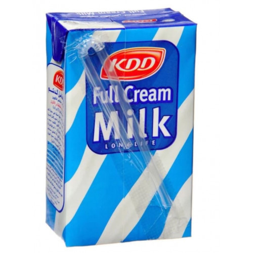 حليب كى دى دى سادة 180مل*18 حبة (كرتون)