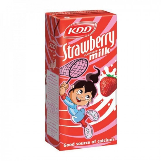 حليب كى دى دى بالفراولة 180مل*6 حبة (نصف درزن)