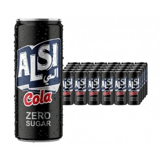 السي كولا علب زيرو 30 حبة*250 مل (كرتون)