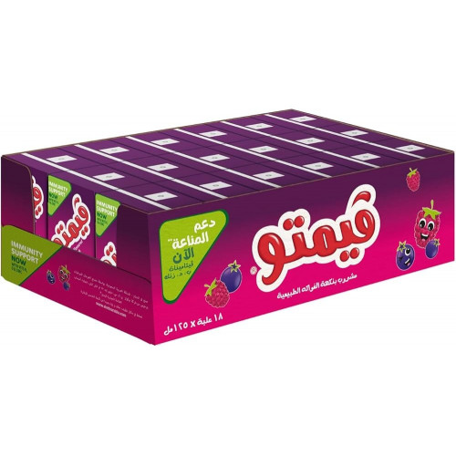 فيمتو فواكه مشكل 18 حبة *125مل (كرتون)