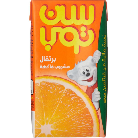 سن توب برتقال 6 حبة*125 مل (نصف درزن)