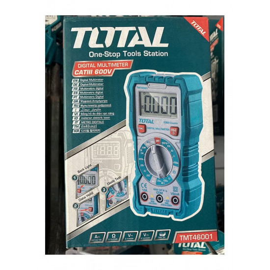 جهاز أفوميتر ديجيتال 600 فولت TOTAL