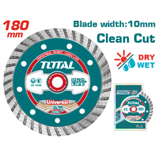 دسك ﻗﺹ ﺭﺧﺎﻡ ﻣﺷﺭﺷﺭ 7 انش, 180 مم توتال