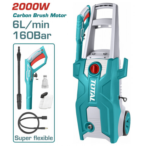 ماكينة غسيل ظغط عالي 2000W 160BAR توتال