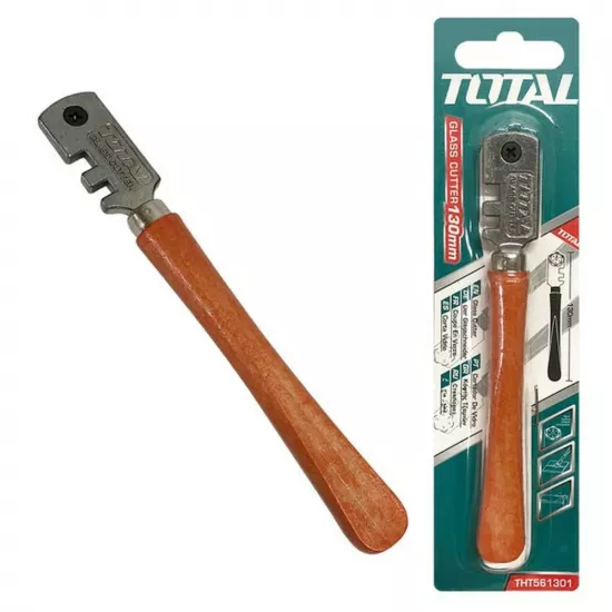 ﻗﻁﺎﻋﺔ ﺯﺟﺎﺝ الماسة قص بلور يدوية 130 ملم توتال ﻗﻁﺎﻋﺔ ﺯﺟﺎﺝ الماسة قص بلور يدوية 130 ملم توتال