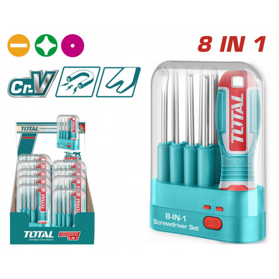 ﻣﻔﻙ ﻣﺗﻌﺩﺩ ﺭﺅﻭﺱ 9 قطع توتال