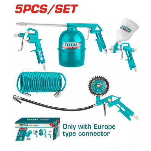 ﻁﻘﻡ ﻋﺩﺓ ﻫﻭﺍء 5 ﻗﻁﻊ توتال 