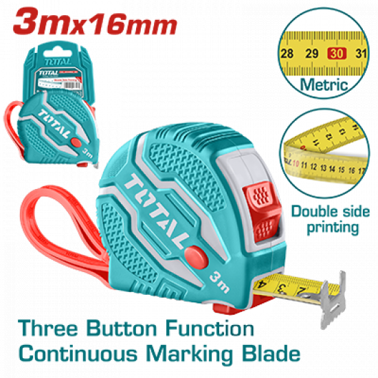 ﻣﺗﺭ ﻳﺩ ﺭﺑﺭ 3ﻣﺗﺭ* 16 وجهين توتال