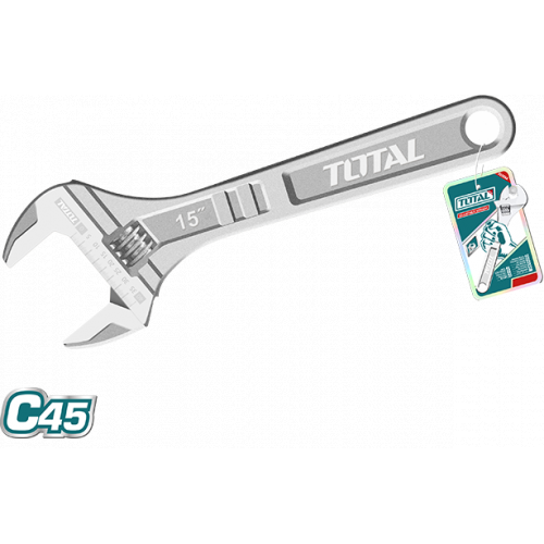 مفتاح اموليت إنكليزي قياس 15 انش 375 ﻛﺭﻭﻡ توتال مفتاح اموليت إنكليزي قياس 15 انش 375 ﻛﺭﻭﻡ توتال