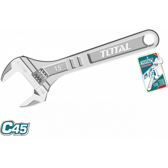 مفتاح اموليت إنكليزي قياس 15 انش 375 ﻛﺭﻭﻡ توتال