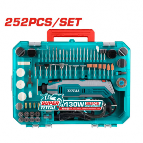 ﻁﻘﻡ ﺟﻠﺦ ﻣﺣﻭﺭﻱ ﻣﻊ ﺍﻛﺳﺳﻭﺍﺭﺍﺕ252 ﻗﻁﻌﺔ توتال