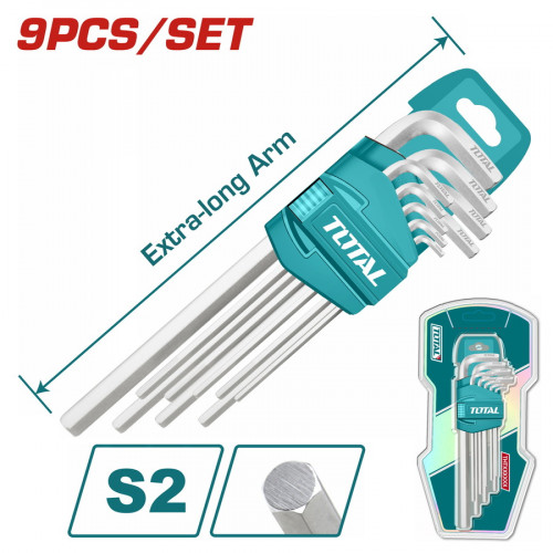 طقم الانكيه مسدس 9 قطع طويل توتال طقم الانكيه مسدس 9 قطع طويل توتال