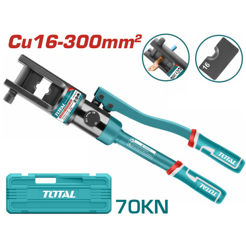 مكبس هيدروليك يدوي Cu16-240mm² توتال مكبس هيدروليك يدوي Cu16-240mm² توتال