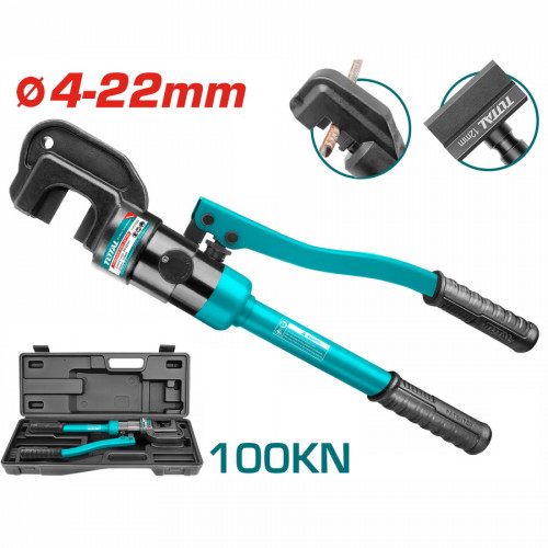مقص حديد هيدروليك 4-22mm توتال مقص حديد هيدروليك 4-22mm توتال