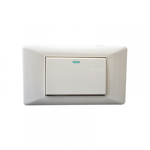 مفتاح مفرد ديكور 2*4 - صن يو 6