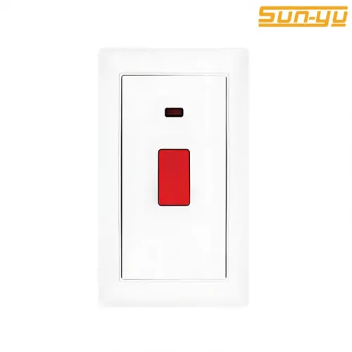 مفتاح سخان مفرد 20 امبير 2*4 - صن يو 6