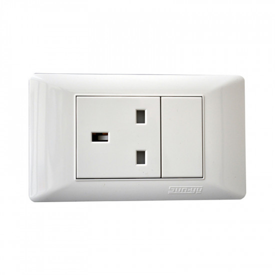 فيش 13 امبير عادي 2*4 - صن يو 6