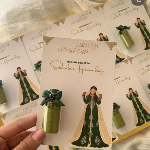 بكج ( 12 قطعة ) توزيعات الحناء