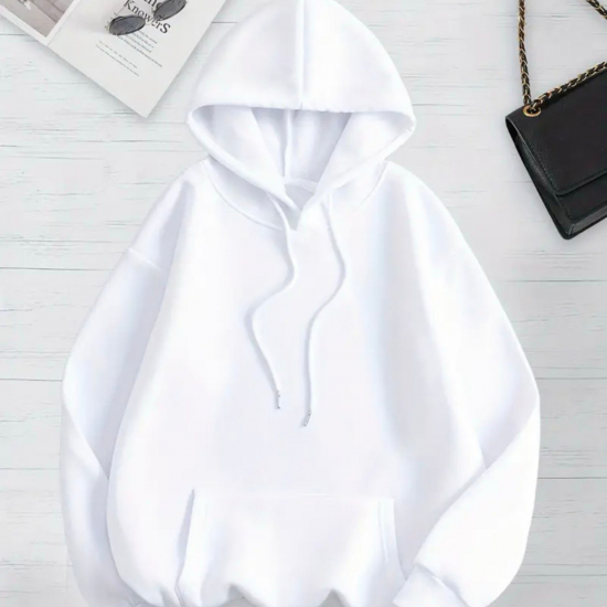 هودى مبطن بخامة دافئة مناسب للجنسين مزود بخيط لشد، بكمام طويلة وجيب لكنغر هودى مبطن بخامة دافئة مناسب للجنسين مزود بخيط لشد، بكمام طويلة وجيب لكنغر