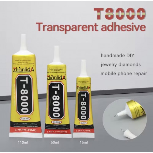 صمغ فائق اللصق لصيانة الاجهزة T8000 15ml-110ml من ZHANLIDA صمغ فائق اللصق لصيانة الاجهزة T8000 15ml-110ml من ZHANLIDA