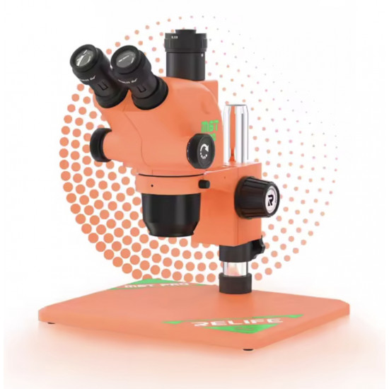 مجهر ستيريو ثلاثي العينيات عالي الدقة من طراز  RELIFE RL-M6T Pro