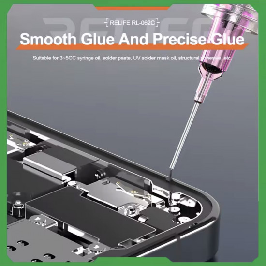 موزع معجون الحام و الفلكس بدقة وسهولة من RELIFE