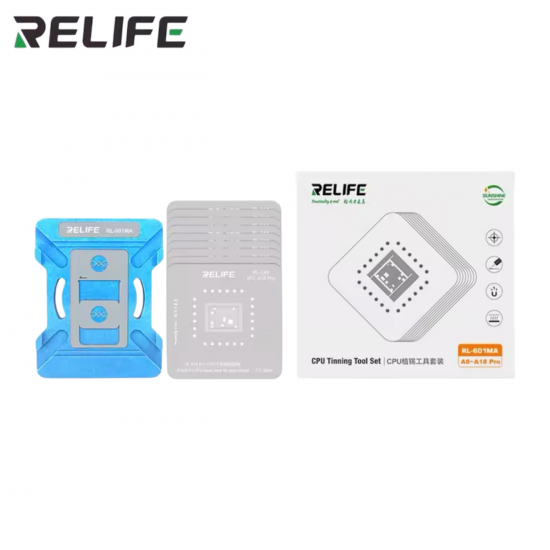 أداة لتثبيت القصدير لوحدة المعالجة المركزية RL-601MA (A8-A18Pro) من RELIFE
