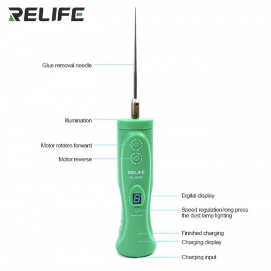 آلة ازالة صمغ ذكية RL-056C من RELIFE