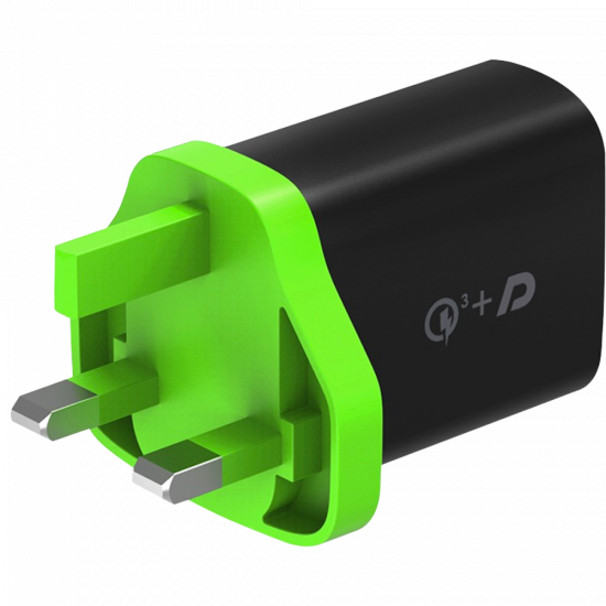 قوي - ميني بي دي شاحن جداري 20 واط قوي - ميني بي دي شاحن جداري 20 واط