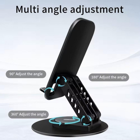 جو-ديز حامل للهواتف الذكية والتابلت قابل للطي والدوران 360 درجة جو-ديز حامل للهواتف الذكية والتابلت قابل للطي والدوران 360 درجة