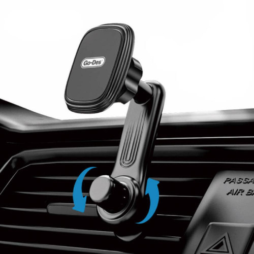 جو-ديز حامل جوال للسيارة مغناطيسي قابل للتعديل بزاوية 360 درجة جو-ديز حامل جوال للسيارة مغناطيسي قابل للتعديل بزاوية 360 درجة