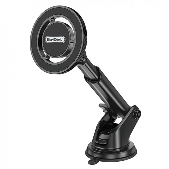 جو-ديز حامل جوال للسيارة مغناطيسي قابل للتعديل بزاوية 360 درجة