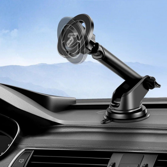 جو-ديز حامل جوال للسيارة مغناطيسي قابل للتعديل بزاوية 360 درجة