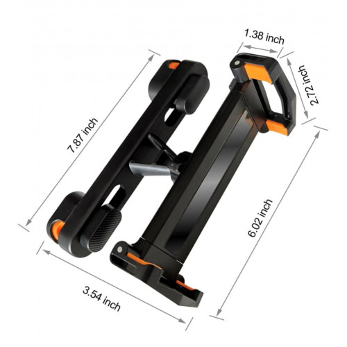 جو-ديز حامل تابلت للسيارة يثبت على مسند الراس لاجهزة ايباد وسويتش والهاتف جو-ديز حامل تابلت للسيارة يثبت على مسند الراس لاجهزة ايباد وسويتش والهاتف