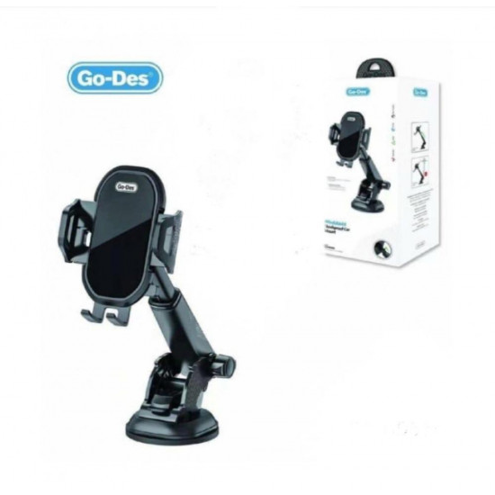 جو-ديز حامل موبايل مضاد للصدمات وقابل للتعديل بزاوية 360 درجة لون اسود جو-ديز حامل موبايل مضاد للصدمات وقابل للتعديل بزاوية 360 درجة لون اسود