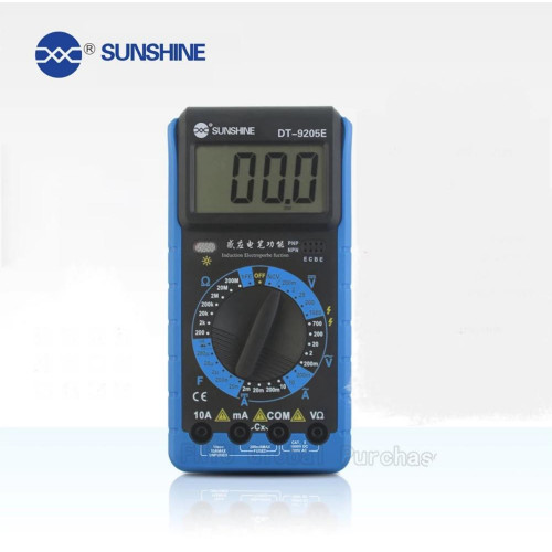 جهاز قياس التيار الكهربائي DT-9205E من SUNSHINE جهاز قياس التيار الكهربائي DT-9205E من SUNSHINE