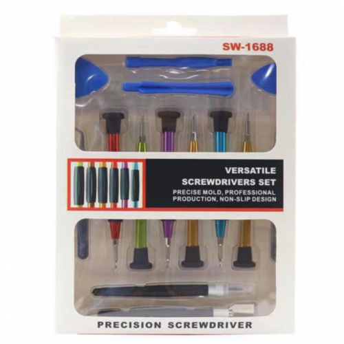 مجموعة مفكات 14 قطعه موديل 1688 مجموعة مفكات 14 قطعه موديل 1688