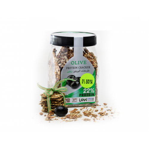 مقرمشات البروتين بالزيتون