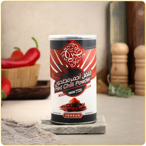 فلفل احمر مطحون 190 جرام - 12 حبة