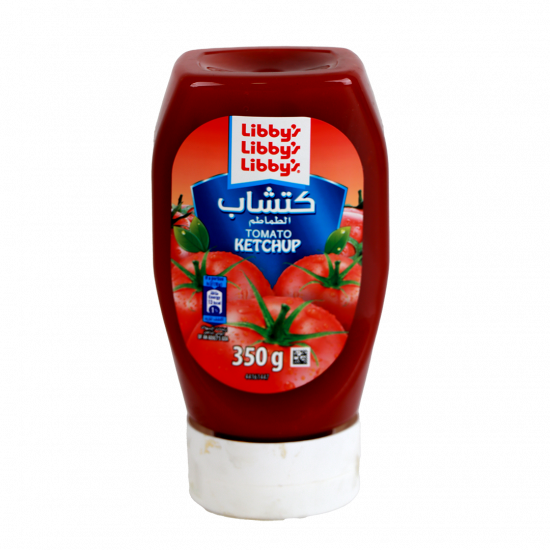 ليبيز كاتشب الطماطم علبة بلاستيك 350جم- نستلة