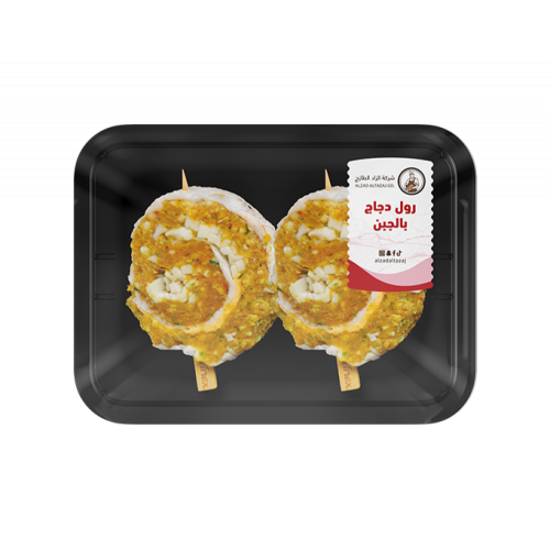 رول دجاج بالجبن