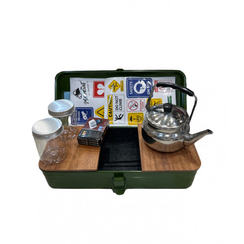 صندوق عزبة الشاي صندوق عزبة الشاي