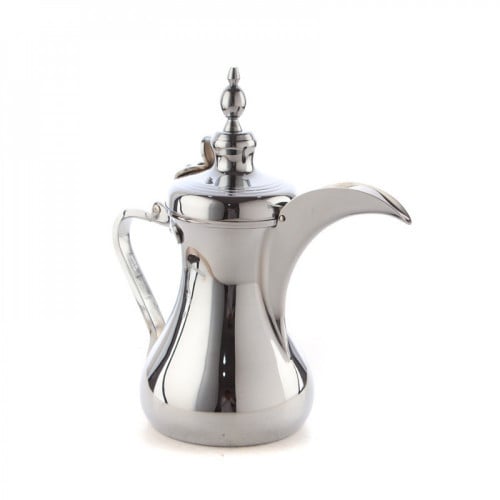 دلة العساف اصلية فضي كامل مقاس 40 دلة العساف اصلية فضي كامل مقاس 40