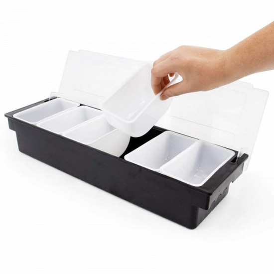 علبة بهارات مقسمة _  موزع الطعام والبهارات علبة بهارات مقسمة _  موزع الطعام والبهارات