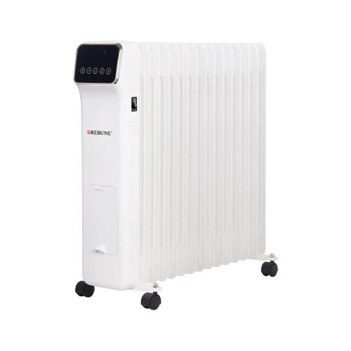 ريبون دفاية زيت 15 ريشة بشاشة رقمية مع ريموت كنترول ، 3 مستويات تدفئة 2500 واط ريبون دفاية زيت 15 ريشة بشاشة رقمية مع ريموت كنترول ، 3 مستويات تدفئة 2500 واط